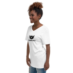 Unisex Short Sleeve V-Neck T-Shirt